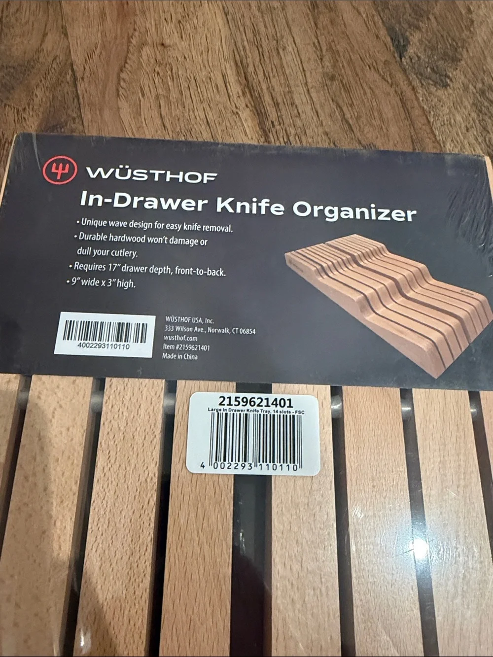 Wusthof In-Drawer Knife Organizer